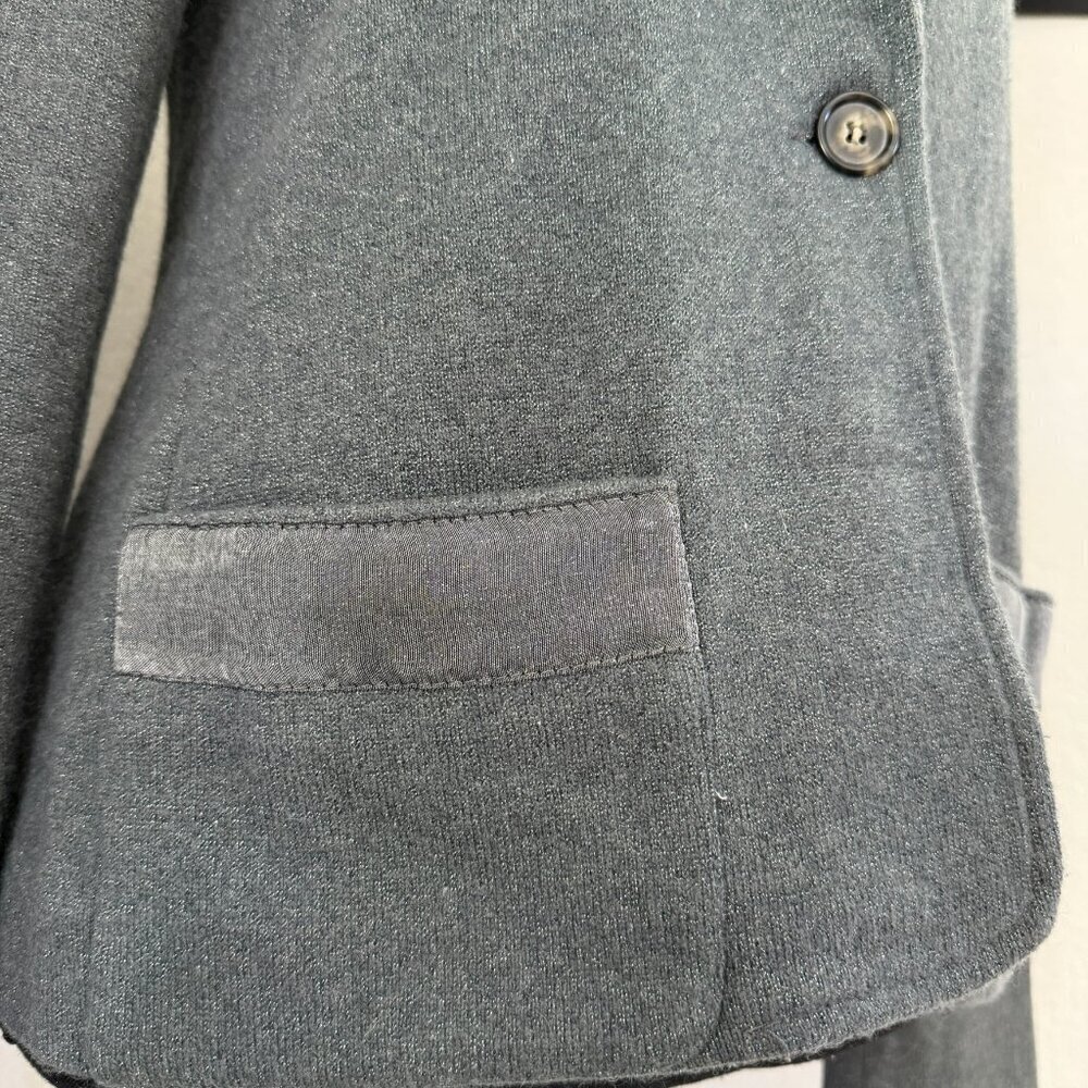 AMINA RUBINACCI Cashmere Blazer Jacket Small Gray - Picture 9 of 16